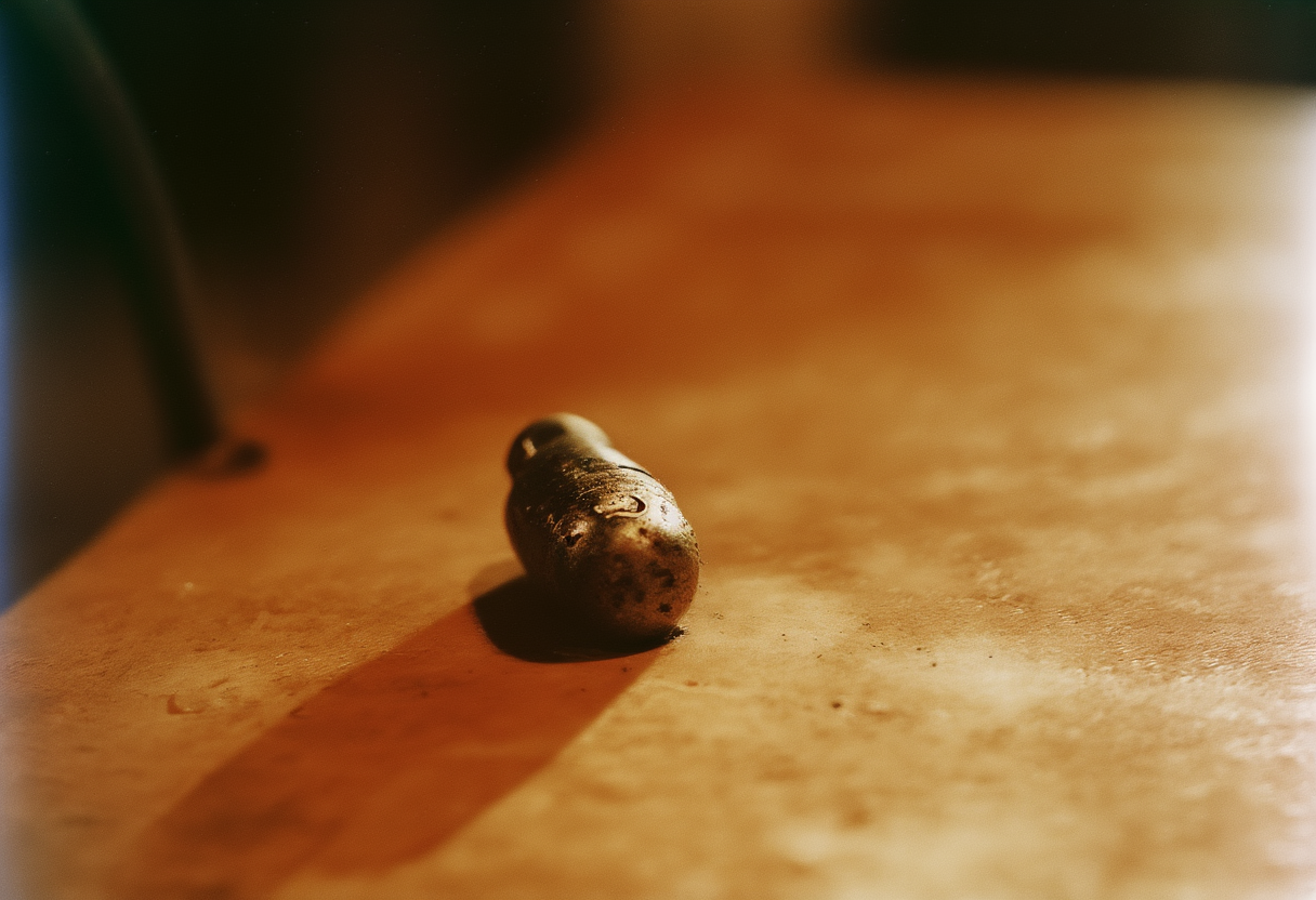 An early biomagnet, the titanium-sheathed capsule grinders used to sense electromagnetic fields