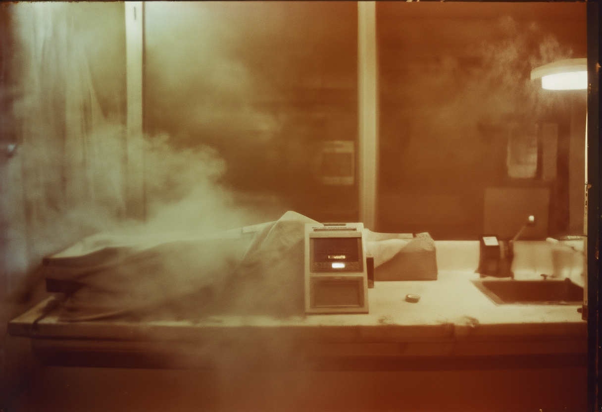 A patient maintenance terminal at a longevity clinic, where ongoing access to gene therapies is billed…